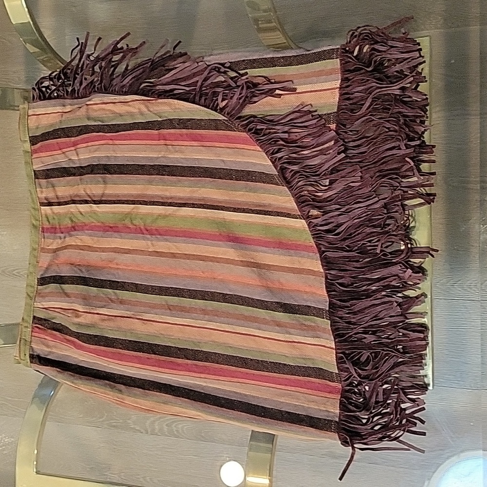 Patricia Wolf Fringe Skirt